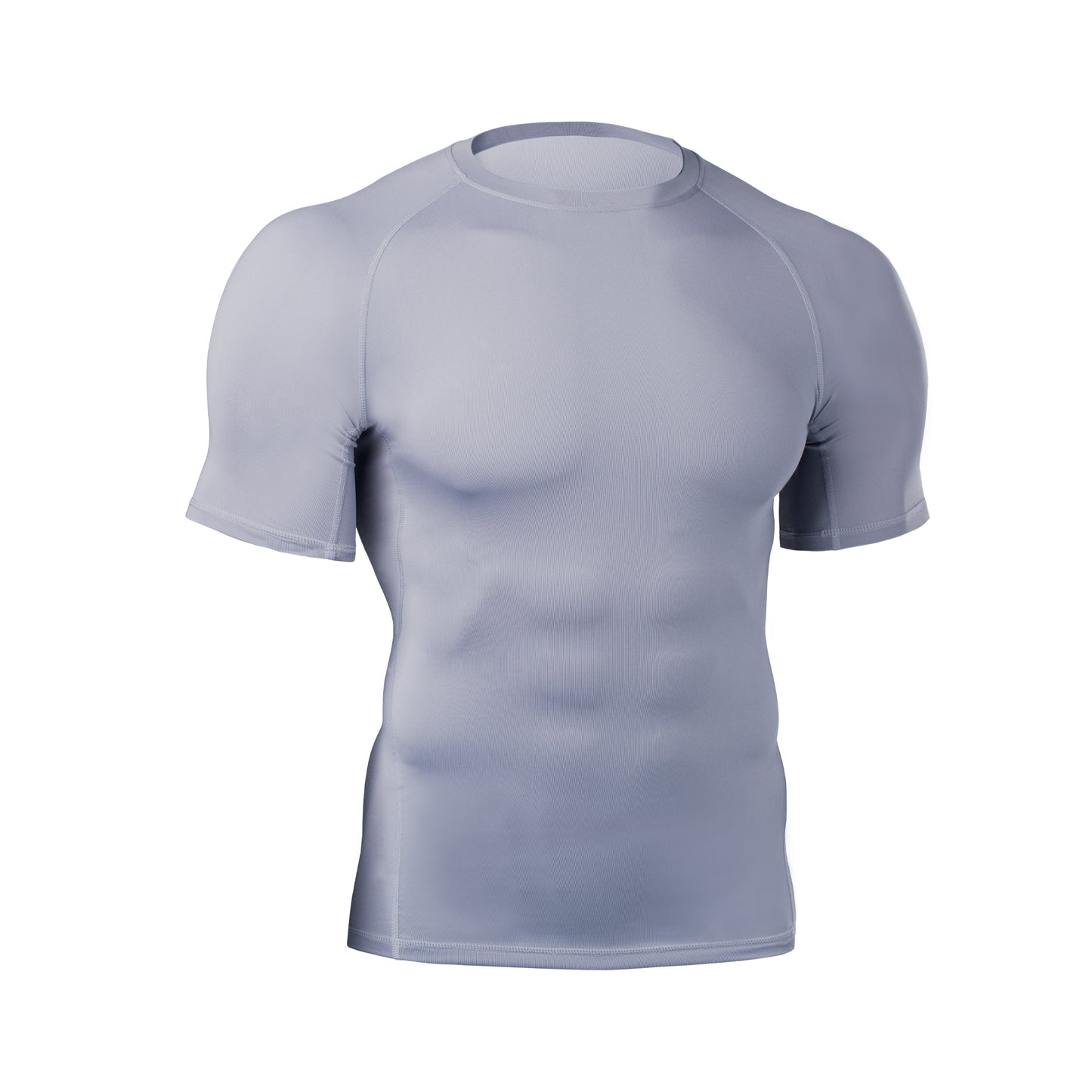 Brisira Men Coolmax Baselayer Compression Shirt Gym Athletic Workout Short-Sleeve Cool Dry Size S to 2XL